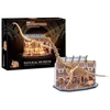 Image de Puzzle 3d En Bois Tiny Adventures Natural Museum Brachiosaurus Led Revell