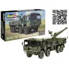 Image de Maquette Véhicule Militaire - REVELL - MAN 10t milgl truck 8x8 - 245 pièces - Échelle 1:35 - Vert
