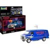 Image de Maquette De Voiture - Model Set - Stranger Things - Gmc Wsqk Squawk Van - Avec Colle, Peintures Et Accessoires