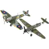 Image de Maquettes avions : Model Set : Messerschmitt Bf109G-10 et Spitfire Mk.V