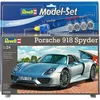 Image de REVELL Model Set Porsche 918 Spyder Maquette à Construire à Coller et à Peindre Avec Accessoires