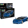 Image de Maquette De Voiture - Model Set - Bugatti Eb 110 - Avec Colle, Peintures Et Accessoires