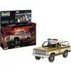Image de Maquette De Voiture - Model Set - Stranger Things - Chevrolet K5 Blazer - Avec Colle, Peintures Et Accessoires