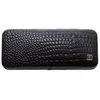 Image de Zwilling étui de manucure avec 5 accessoires Noir/effet peau de croco brillante