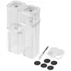 Image de Zwilling 1025971 Rectangulaire Contenant 2,445 L Transparent, Blanc 6 Pièce(s)