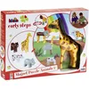 Image de Animaux Magnétiques - 0065 - 4 Grands Animaux Funny Puzzle, Boîte Ouverte - 16 Pieces - Des 12 Mois