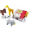 Image de Animaux Magnétiques - 0071 - 4 Grands Animaux Funny Puzzle, Sachet - 16 Pieces - Des 12 Mois