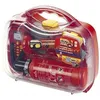 Image de Mallette De Pompier Transparente Avec 6 Accessoires Dont 1 Lampe Torche Avec Fonction Lumineuse - 8984
