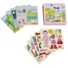 Image de Jeu magnétique : Poupée Lili à habiller