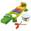 Image de Jouet musical Crocodile - HABA - Stimule léveil musical - Pour enfants de 3 ans et plus - Multicolore
