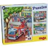 Image de Haba Puzzles -puzzles Police, Pompiers, Etc.