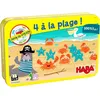 Image de Jeux de société - HABA - 4 à la plage - À partir de 5 ans - 2 à 4 joueurs - Extérieur