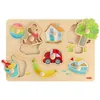 Image de Haba Puzzle Éducatif Premiers Mots - Jouet En Carton Coloré