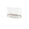 Image de Lit D'enfant Geuther Mayla 60 X 120 Cm Blanc Bois Clair