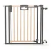 Image de Barrière D'escalier À Pression Easylock Plus Bois/métal 84,5 Cm - 92,5 Cm Nature