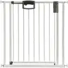 Image de Barrière De Porte Geuther Easylock Plus 80,5 88,5 Cm Blanc/gris Métal Et Bois