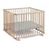 Image de Parc Geuther Lucilee+ Pliable Réglable 74x97x71 Cm Multicolor Bois Clair