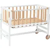Image de Lit bébé - Geuther - 1123 6 WENA OM - Blanc/Naturel - 99x52x87.3 cm - 1 place