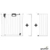 Image de Barrière De Porte Geuther Easylock Plus 120,5-128,5 Cm Blanc Métal Laqué