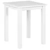 Image de Table dAppoint Design Garyo 55cm Blanc Laqué