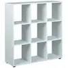 Image de Etagère De Séparation Bibliothèque CADORE 9 cases Blanc 13500060