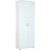 Image de Armoire ARCONATI Fonctionnelle 2 Portes 6 Niches Décor Blanc