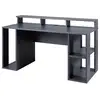 Image de Bureau gaming match point l.160cm gris anthracite 13600010
