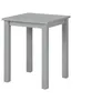 Image de Table dAppoint en Bois Massif Nina 55cm Gris Laqué