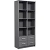 Image de Étagère 4 Niveaux & 4 Portes Azio 91cm Gris