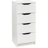 Image de Commode Westphallen 4 tiroirs blanc
