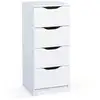Image de Commode 4 tiroirs WESTPHALEN Décor Blanc