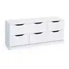 Image de Commode 6 tiroirs WESTPHALEN Décor Blanc
