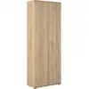 Image de Armoire GALLO Fonctionnelle 2 Portes 6 Niches Imitation Chêne Sonoma