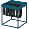 Image de Table D'appoint Club Ny Magazin Bleu Métal