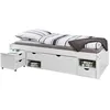 Image de Inter Link Lit fonctionnel TILL 90x200 Blanc Bois massif