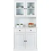 Image de Buffet Westerland 55.1 Blanc Bois Massif