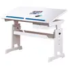 Image de Bureau Baru Blanc Bois Massif