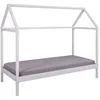 Image de Lit Enfant Cabane Sunny 90x200cm Blanc