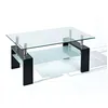 Image de Inter Link Table basse DANA Noir Verre MDF