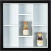 Image de Vitrine De Collection Septem Noir/blanc Mdf