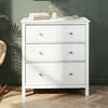 Image de Chilly commode 3 tiroirs blanc.