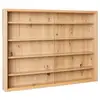 Image de Vitrine Etagère Murale ARTISARIO 5 Niches Imitation Chêne Artisan 99800765