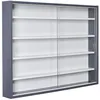 Image de Vitrine Murale Collection Sacuma 83cm Gris & Blanc