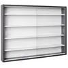 Image de Vitrine Etagère Murale COLLECTY 5 Niches Gris et Blanc 99800803