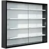 Image de Vitrine Etagère Murale COLLECTY 5 Niches Noir Et Blanc 99800800