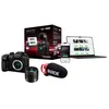 Image de Pack Hybride Micro 4/3 - Lumix - GH5M2 - 203 MP - Double stabilisation 6.5 stops - Noir