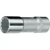 Image de Jeu de clés à douille gedore d 19 l 12 po. Avec 12 pans et clé de 24 mm - longueur 82 mm 6140760