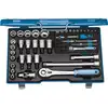 Image de Jeu de clés à douille gedore 19 v20u-10 - 50 pièces 14 et 12 pouce pour tous vos besoins de bricolage 19 V20U-10