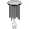 Image de Accessoire de salle de bain - HANSGROHE - Clapet lavabo 5/4 Chromé - 3 types de jets - Métal - Intérieur