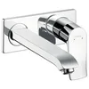 Image de Mitigeur lavabo mural HANSGROHE Metris Economie deau 225 cm